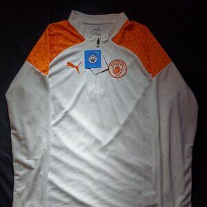 Manchester City Training 1/4 Zip Top NWT